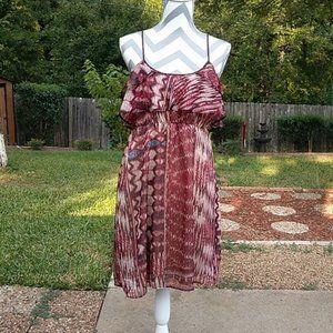 Converse Leather Spagetti Strap Dress Size XS-S